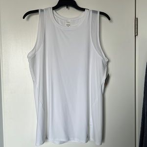 Reebok White SpeedWick tank top, Size M, White